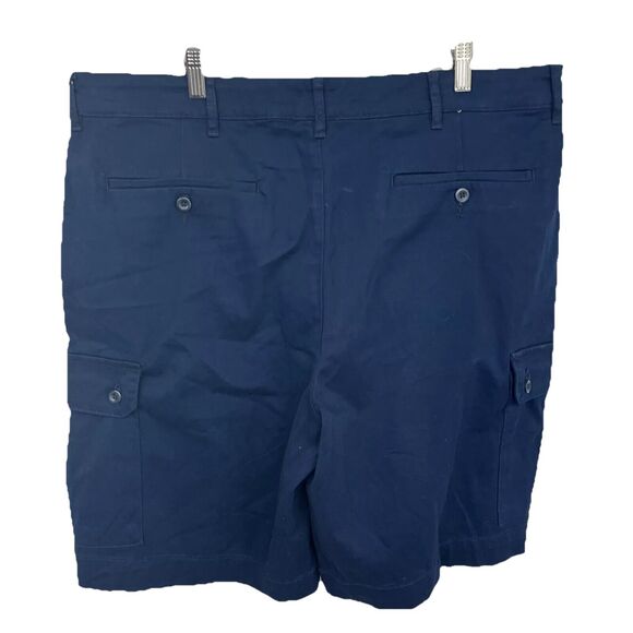 St.John's Bay Men's Size 40 Comfort Cargo Pockets Shorts Blue NWOT - Picture 2 of 8